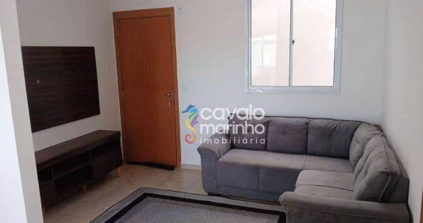 Apartamento com 2 dormitórios, 43 m² - venda por R$ 165.000,00 ou aluguel por R$ 1.563,16/mês - Terras de Santa Martha - Bonfim Paulista - Ribeirão Preto/SP