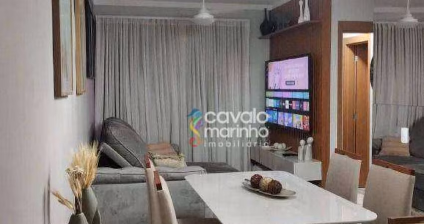 Apartamento com 2 dormitórios à venda, 56 m² por R$ 395.000 - Alto da Boa Vista - Ribeirão Preto/SP
