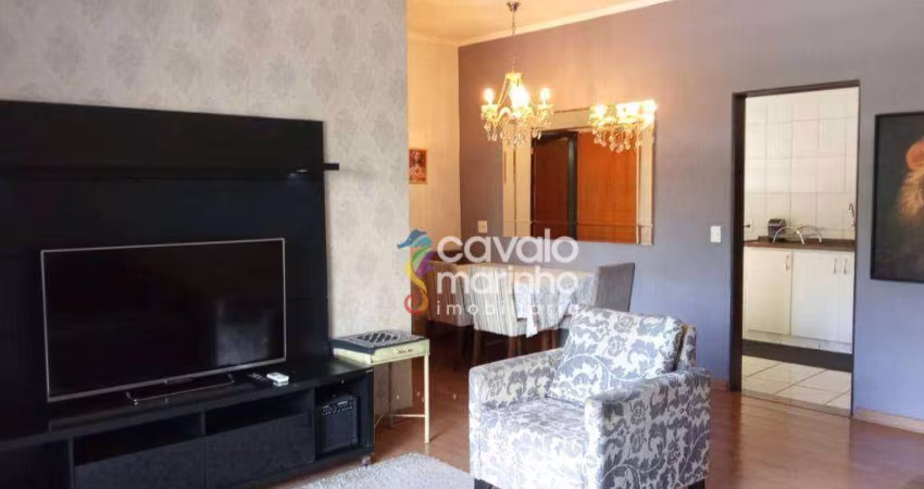 Apartamento com 3 dormitórios para alugar, 80 m² por R$ 3.000/mês - Lagoinha - Ribeirão Preto/SP