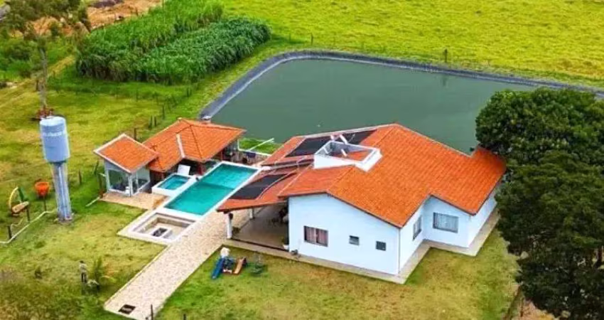 Sítio com 5 dormitórios à venda, 387200 m² por r$ 4.800.000,00 - zona rural - santo antônio da alegria/sp