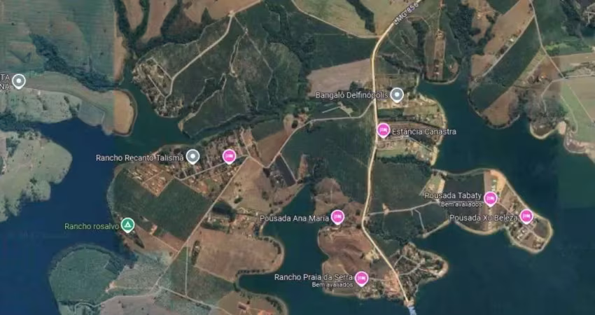 Chácara com 5 dormitórios à venda, 2500 m² por r$ 5.000.000 - zona rural - delfinópolis/mg