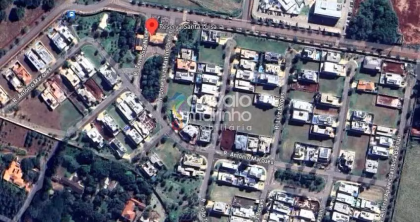 Terreno à venda, 487 m² - condominio reserva santa luisa - ribeirão preto/sp