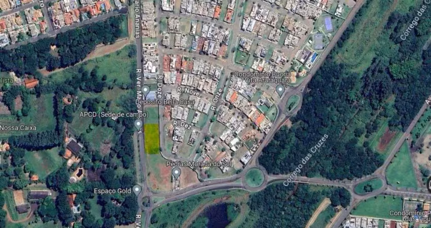 Terreno à venda, 502 m² por r$ 340.000 - chácara flora araraquara - araraquara/sp