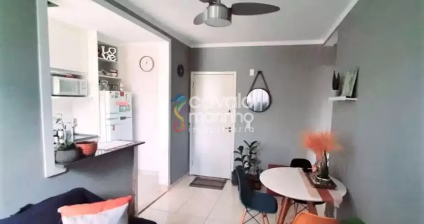 Apartamento á venda com 2 quartos, 47 m² - parque rebouças - city ribeirão.