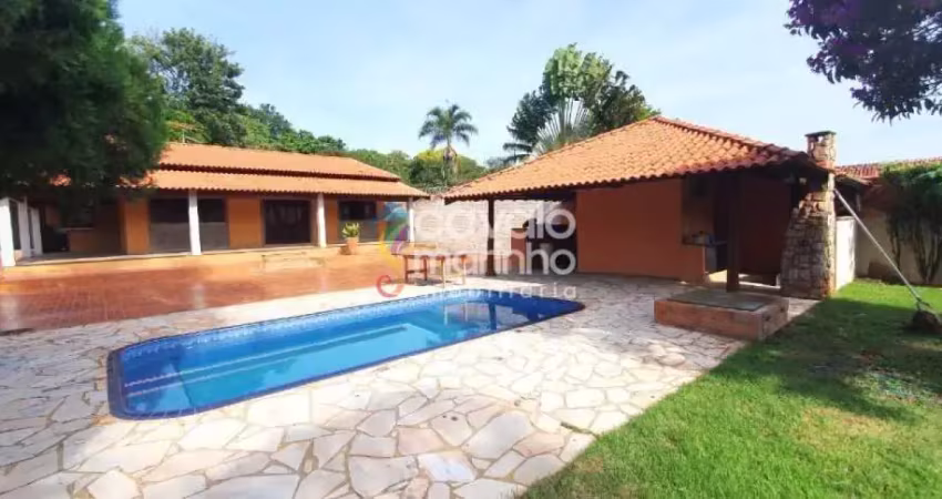 Chácara para alugar ou vender com 3 quartos, piscina, 1554 m²  - recreio das acácias