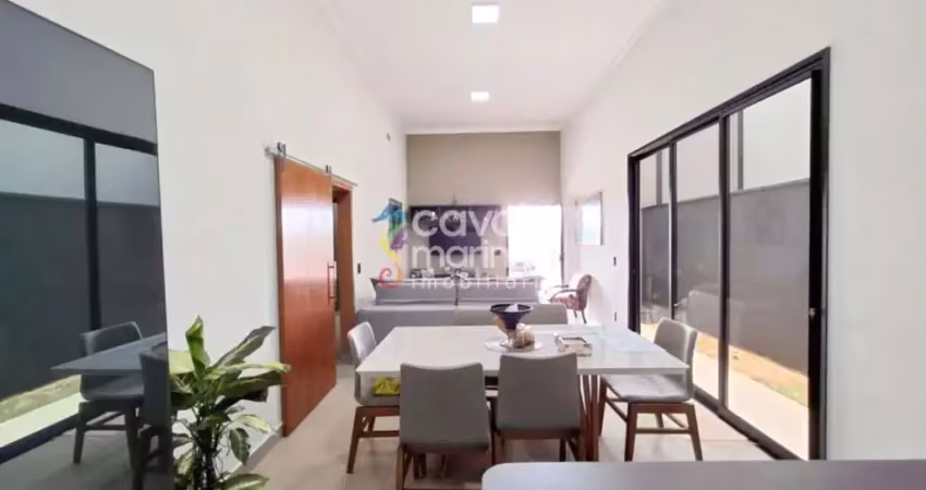 Casa mobiliada em condomínio para alugar com 3 quartos, 155m² - condomínio terras de santa martha - loteamento santa marta.