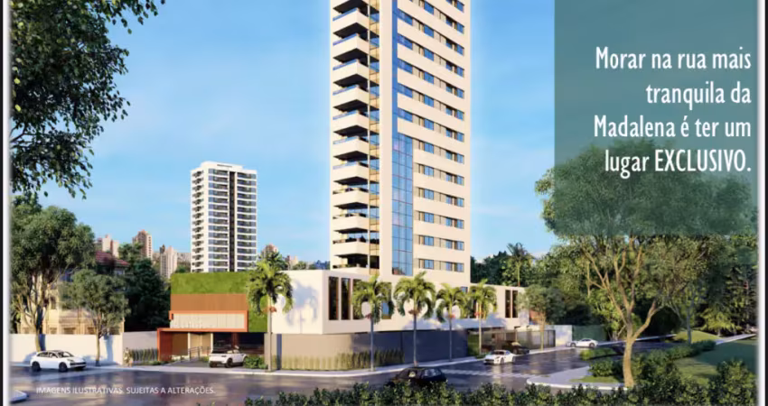 4 SUÍTES, 01 POR ANDAR MADALENA 153 M2