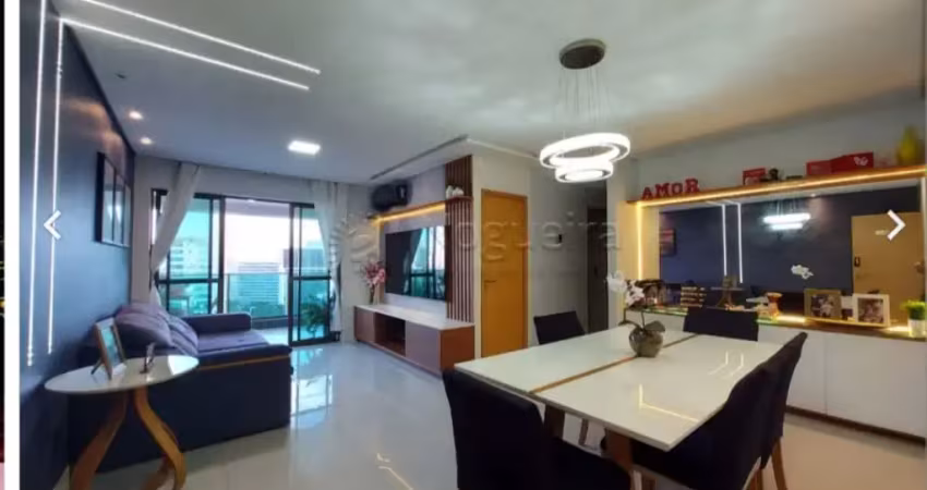 Excelente apartamento localizado em Boa Viagem com 98 metros e 2 vagas