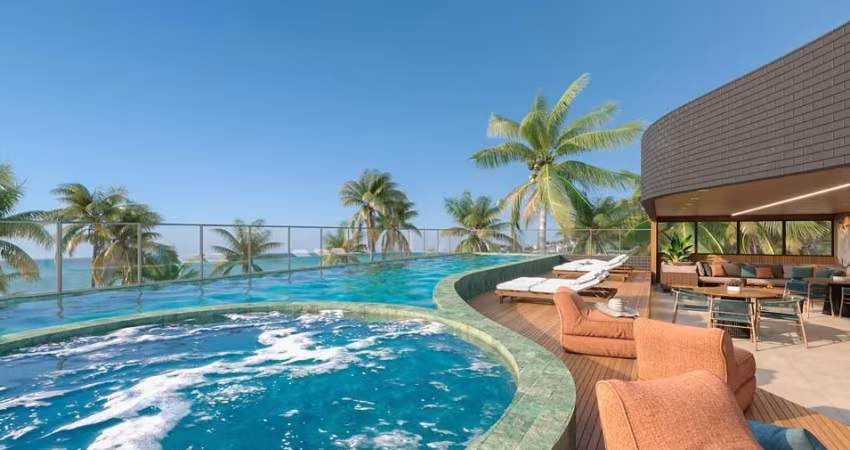 Apartamento com 1 quarto na Beira Mar de Porto de Galinhas