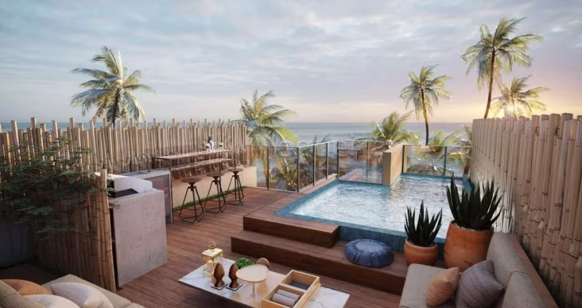 Excelente Flat localizado na beira mar de Muro Alto