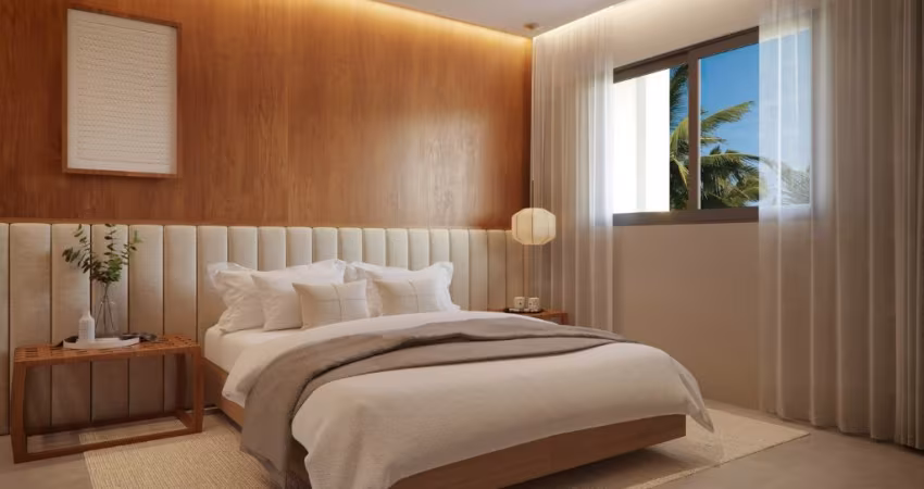 Excelente Apartamento com 2 Quartos em Condomínio Beira Mar na Praia dos Carneiros