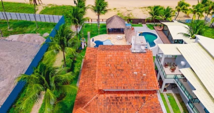 Casa 8 Quartos Beira Mar de Serrambi