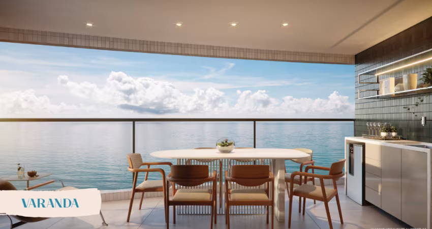 Apartamento 3 Quartos na Beira Mar de Piedade