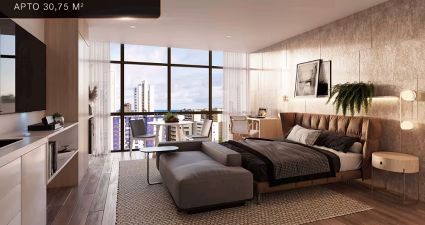 Apartamento 1 Quarto Excelente Localização de Boa Viagem | Alto Padrão Gabriel Bacelar