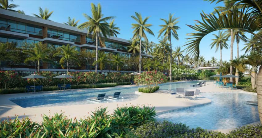 Apartamento 2 Quartos Beira Mar de Carneiros | Ao Lado do Restaurante Bora Bora