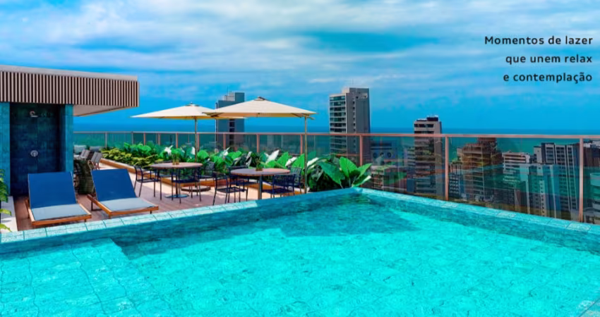 Luxo em Boa viagem, 04 quartos, 03 vagas, 03 Suites