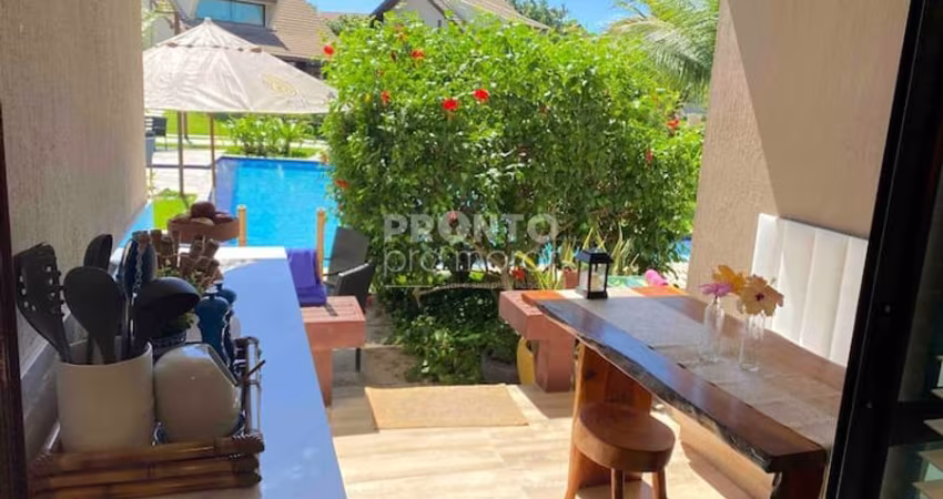 Apartamento - 2 Quartos - Mobiliado - Condomínio Beira Mar - Muro Alto