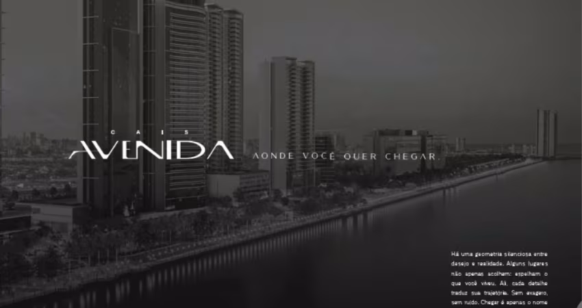 NOVO CAIS/ MOURA DUBEUX/ ALTO LUXO/3 e 4 Quartos²/ LANÇAMENTO