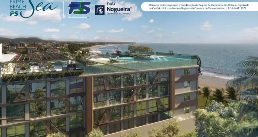Apartamento - studio - beira mar - tamandaré - prime beach sea