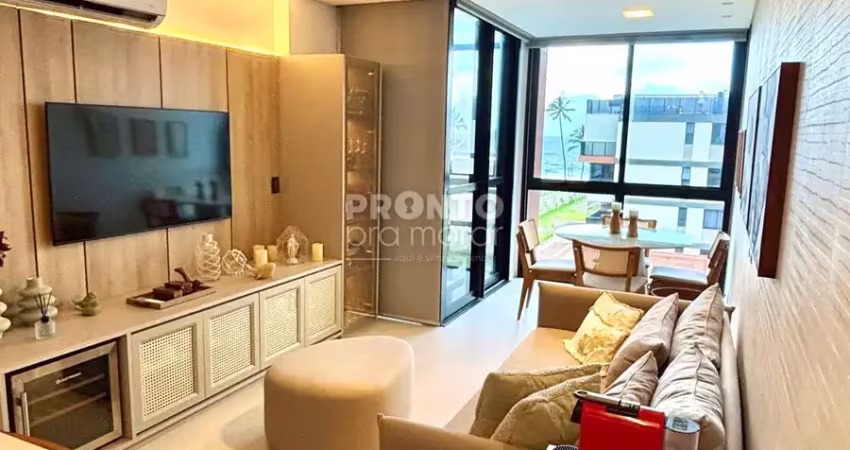 Apartamento - 2 quartos - muro alto - mobiliado - cond.  beira mar