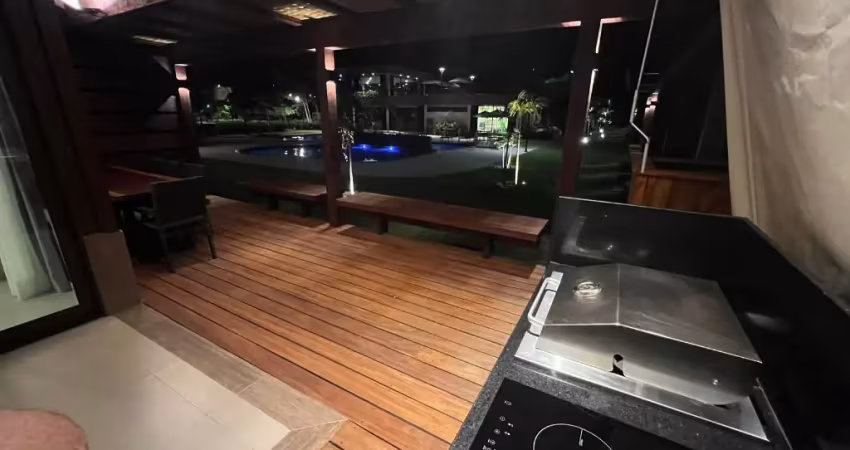 Apt º 02 quartos, terréo,84m² beira mar  carneiros, mobiliado
