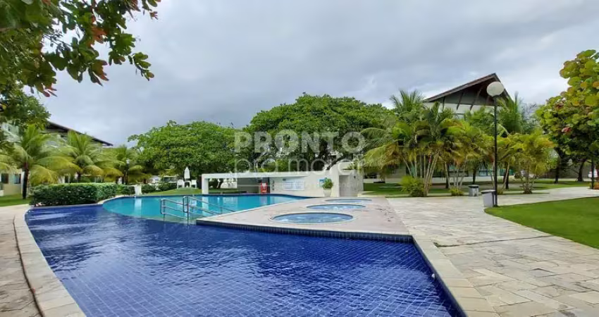 Apartamento, 53,90m², beira mar térreo em carneiros,100% mobiliada 100