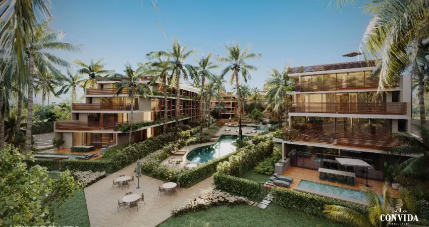 Apartamento, cobertura 298m², piscina privativa, 04 suítes, vista mar do cupe