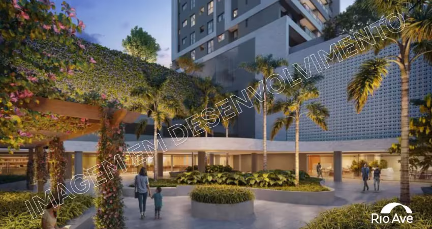 Apartamento, 02 quartos, 01 suíte, 01 vaga localizado no colégio salesiano