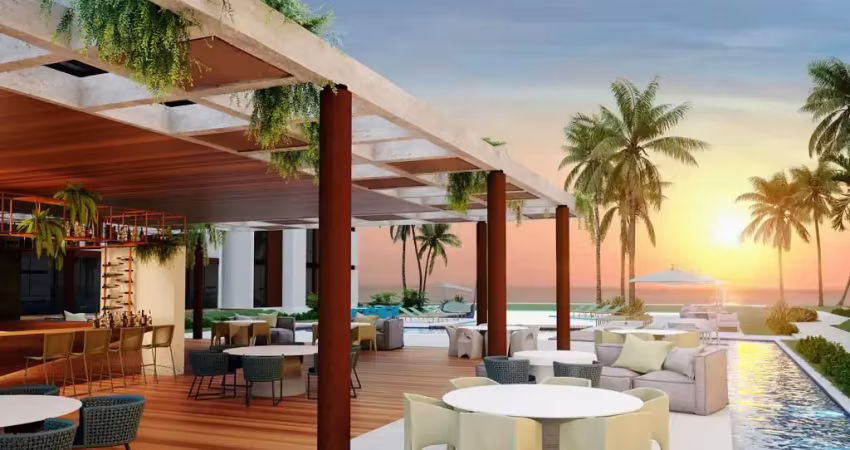 Apartamento,02 quartos, 02gas de garagem cobertas subsolo, melhor trecho de mar de muro alto pé na areia