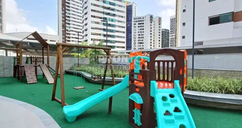 Apartamento em boa viagem, 185m², 04 quartos, quatro suítes