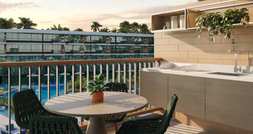 Apartamento 02 quartos, beira mar de carneiros, melhor localização de carneiros