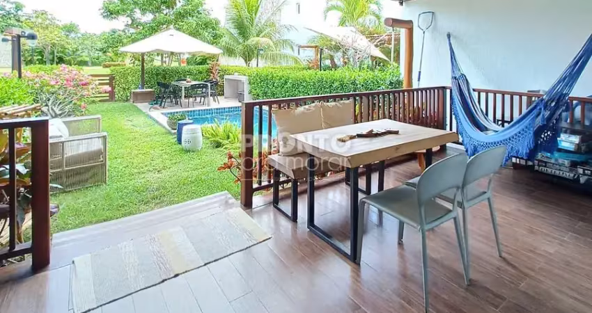Casa beira mar com piscina privativa, toda mobiliada, em carneiros