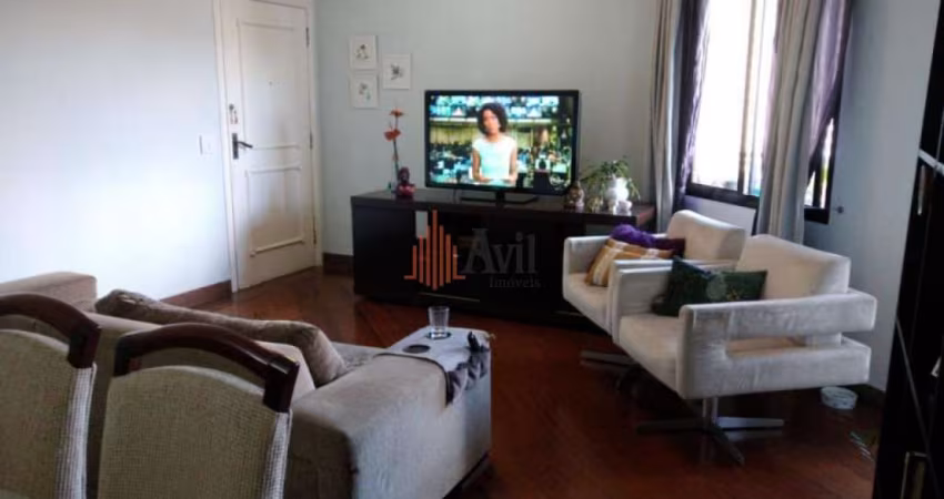 Apartamento com 3 dormitórios à venda, 134 m² - Anália Franco - São Paulo/SP