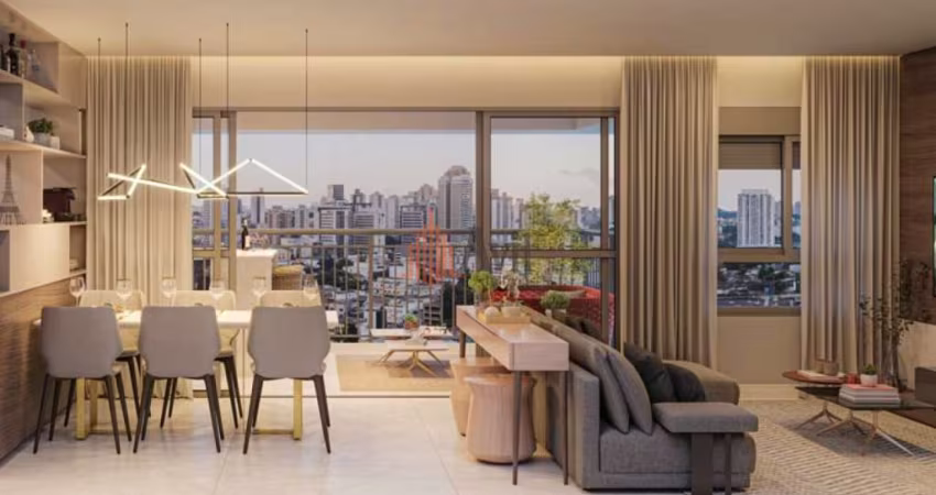 Apartamento 92m² com 2 suítes à Venda na Mooca