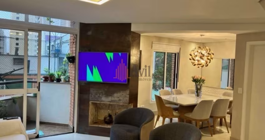 Apartamento Duplex a venda 129m2 Tatuape 3 quartos 1 suite 2 vagas +depósito