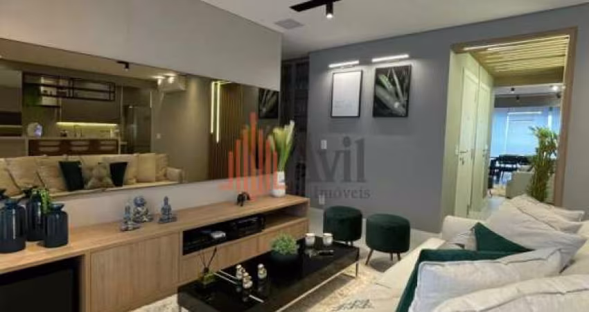 Apartamento a Venda no Tatuapé com 103m² 3 Suítes Mobiliado 2 Vagas