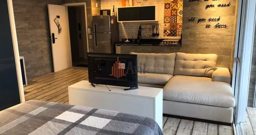 Maravilhoso Apartamento no Anália Franco 52 m² 1 dormitório Mobiliado