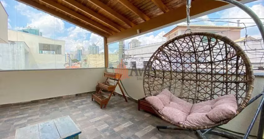 Sobrado residencial 165m² com 3 suítes à venda no tatuapé