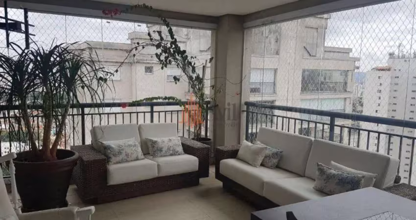 Apartamento 192m² com 4 quartos, 3 suítes à venda no tatuapé