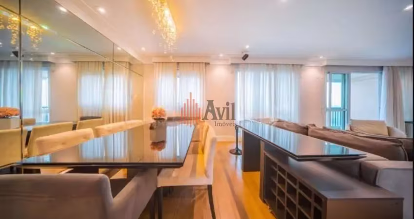 Apartamento 144m² 3 suítes 4 vagas para locação no tatuapé