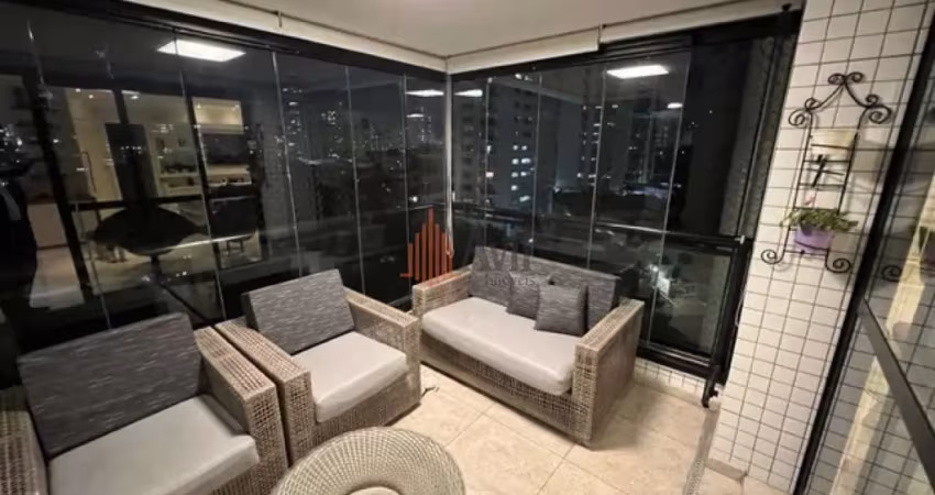 Apartamento a venda no tatuapé 186 m2  3 quartos 3 suítes 4 vagas