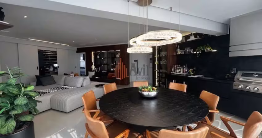 Apartamento 131m² com 3 quartos, 2 suítes à venda no anália franco