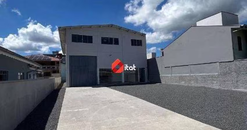 Galpão para Locação com 538 m² em Dois Pisos - Vila Lalau
