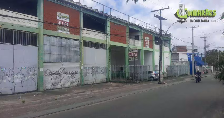 Galpão para alugar, 2150 m² por r$ 41.741/mês - bonfim - salvador/ba