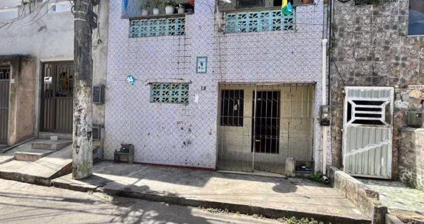 Casa com 2 dormitórios à venda, 180 m² por r$ 80.000,00 - uruguai - salvador/ba