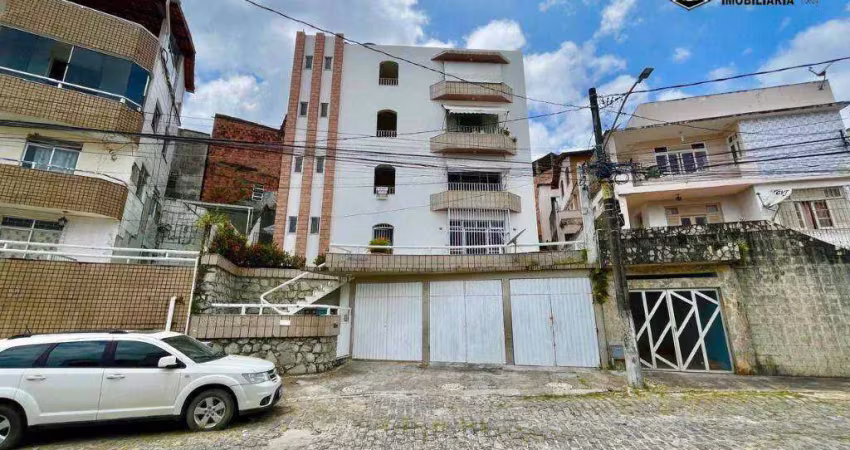 Apartamento com 1 quarto para alugar, 44 m² por r$ 1.720/mês - bonfim - salvador/ba