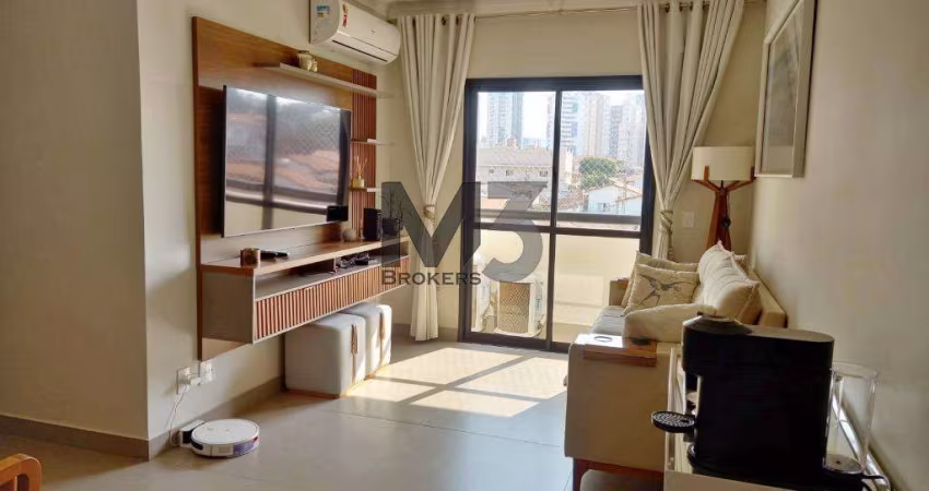 Apartamento à venda em Campinas, Taquaral, com 3 quartos, com 80 m², Costa Bella