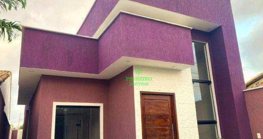 Casa com 3 quartos 2 suítes à venda, 88 m² por - Jardim Atlântico Leste (Itaipuaçu) - Maricá/RJ