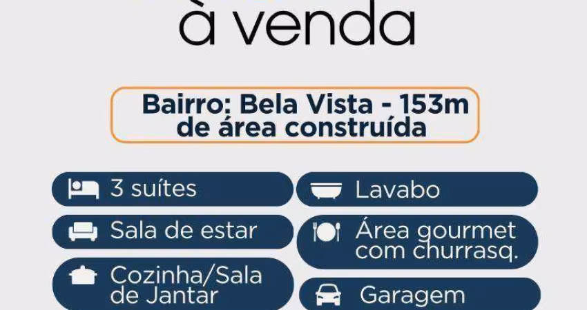 Sobrado com 3 dormitórios à venda, 153 m² por R$ 960.000 - Bela Vista - Osasco/SP