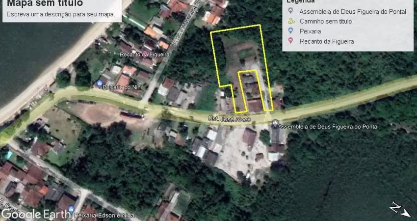 Terreno à venda no Figueira do Pontal, Itapoá 